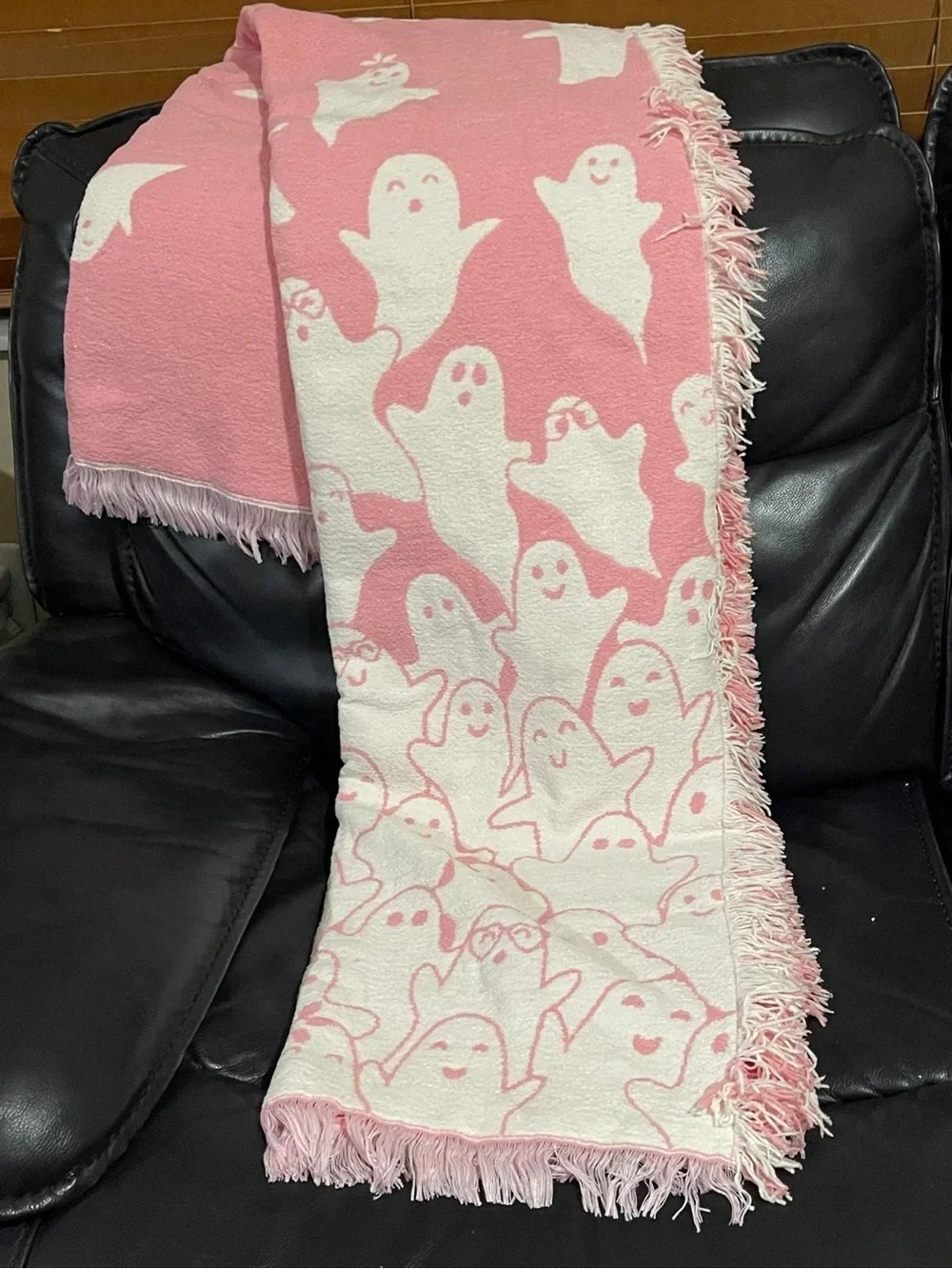 Halloween Cupcakes and Cashmere Where is the Ghost Chenille Throw
